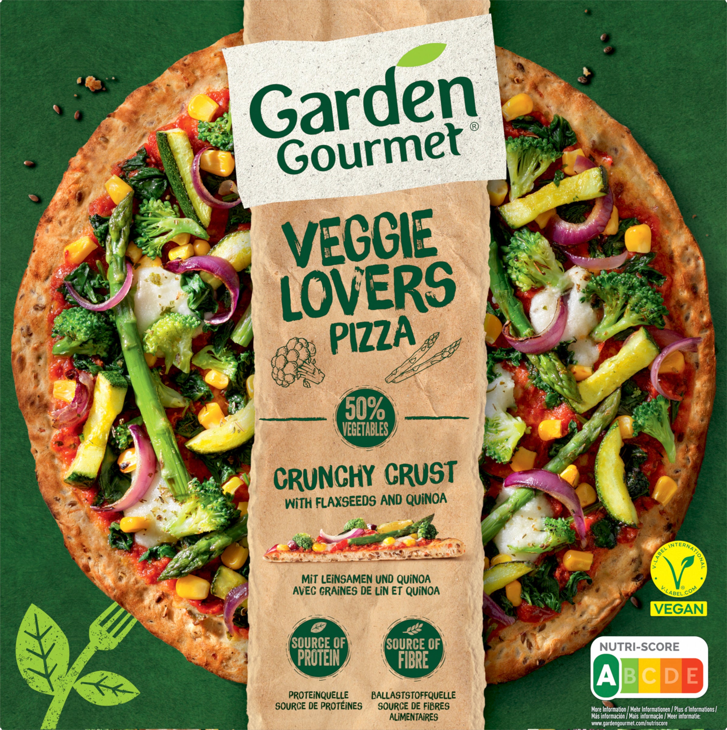 Veggie Lovers Pizza | Garden Gourmet