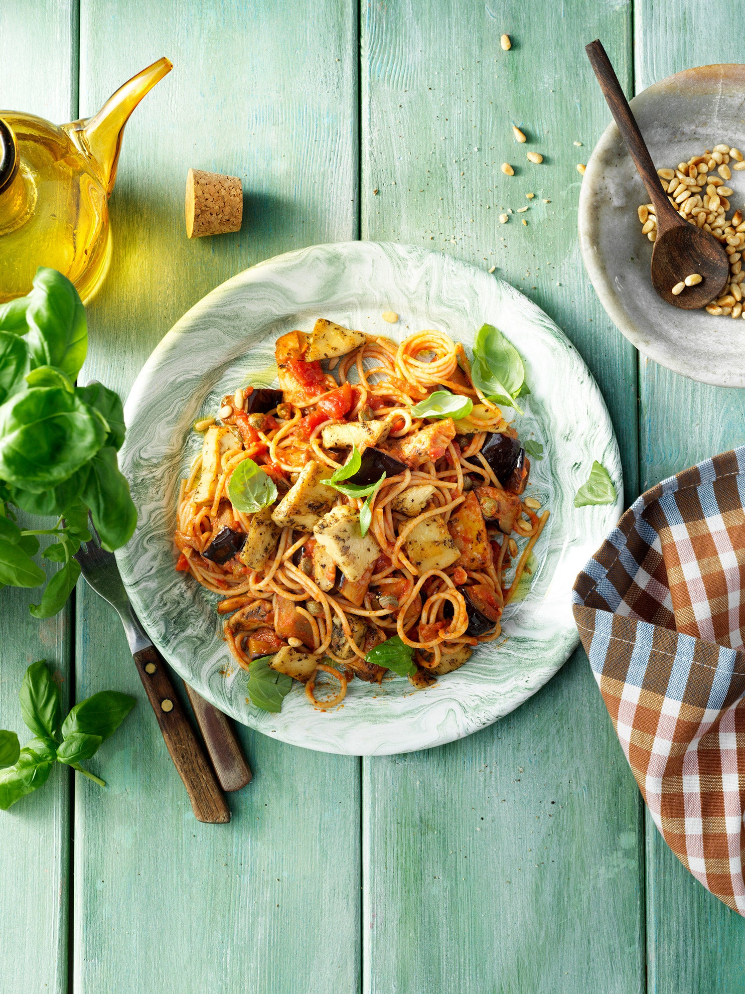 Mediterrane No Waste Pasta a la Norma