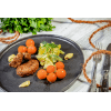 Vegetarische Frikadelle an Schmorgurken Recipes