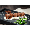 Recipes Vegetarische Klößchen auf Pastinakenpüree