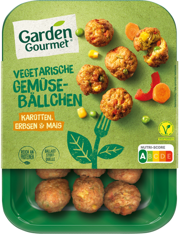  Gemüsebällchen Garden Gourmet