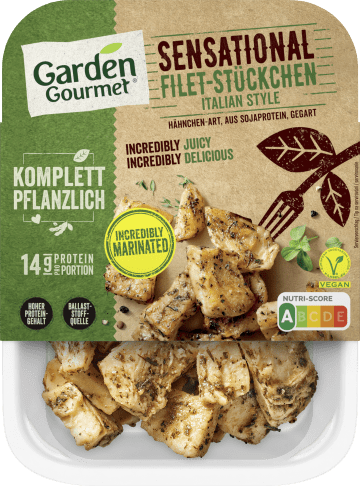 Filet-Stückchen Italian Style 