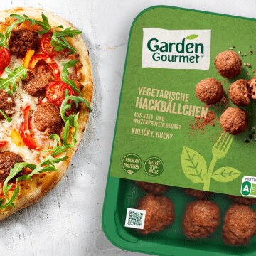 Hackbällchen Website Header