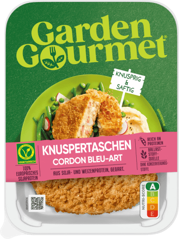 Knuspertaschen Cordon Bleu-Art