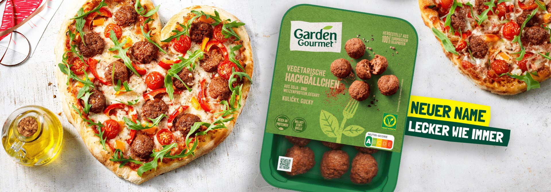 Hackbällchen Website Header