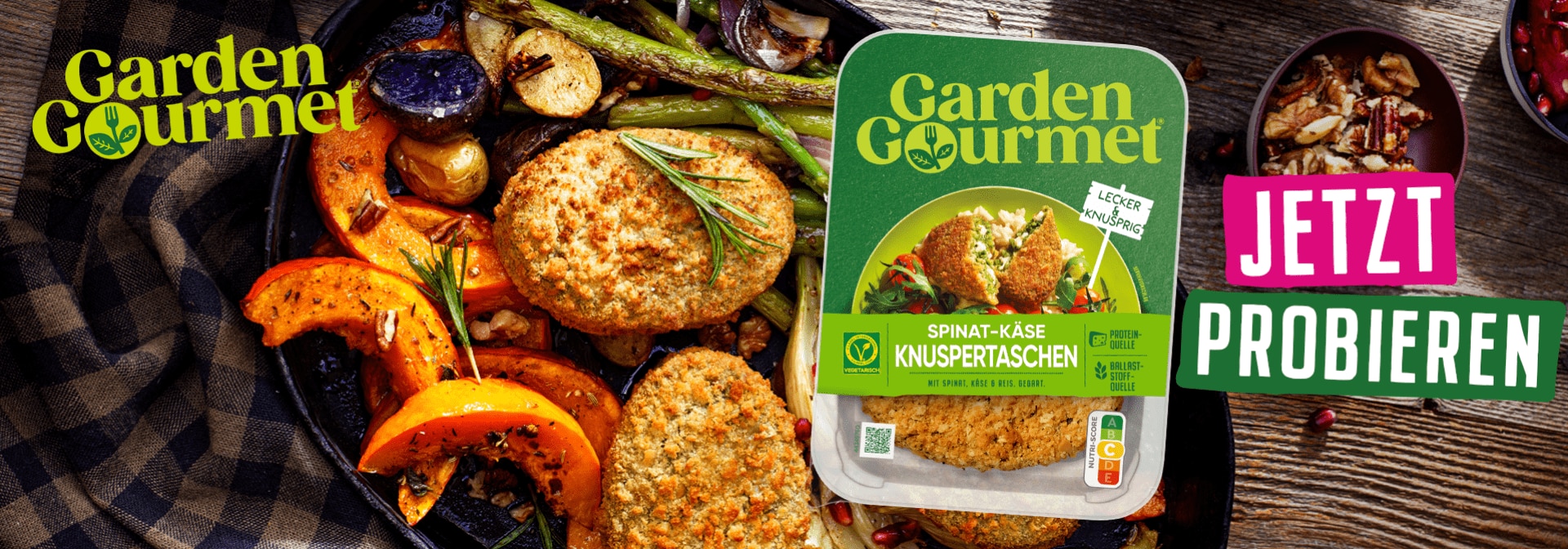 Knuspertasche Website Header