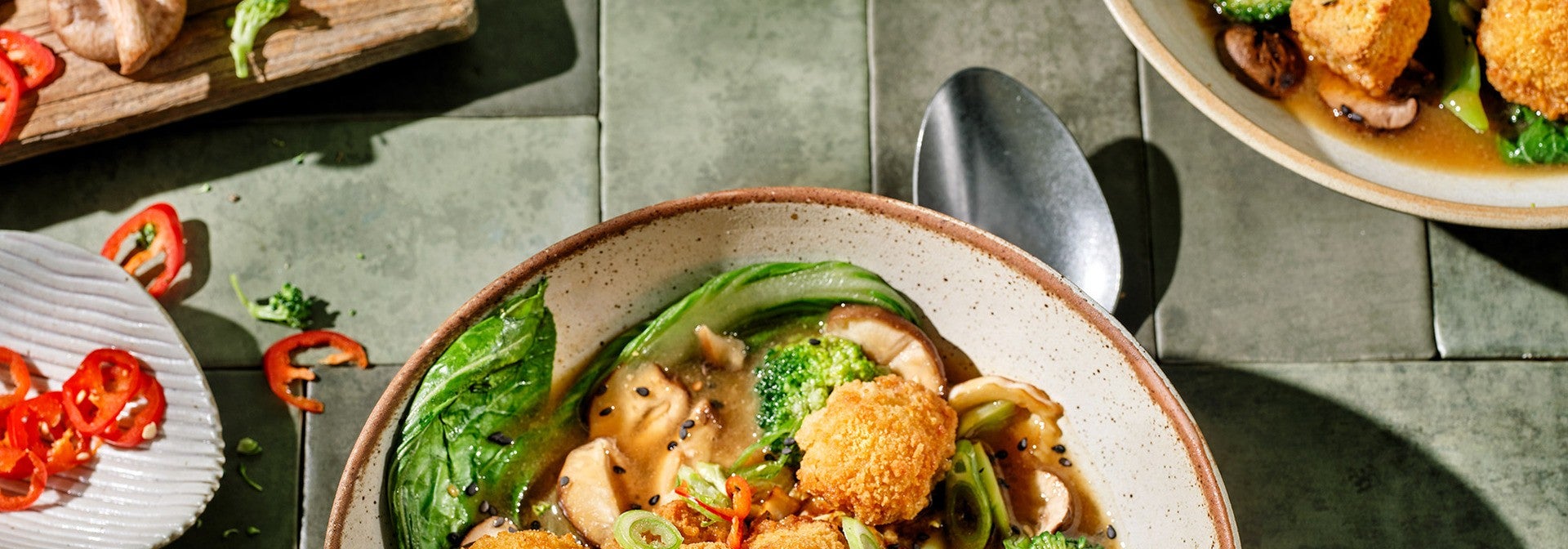 Crunchy Tofu Miso Suppe