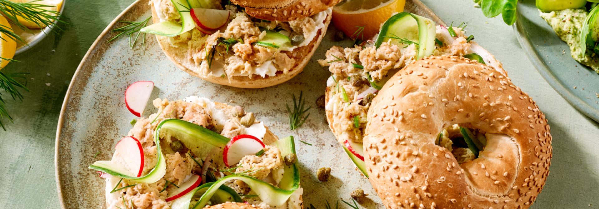 Cream Cheese Thun-Visch Bagel