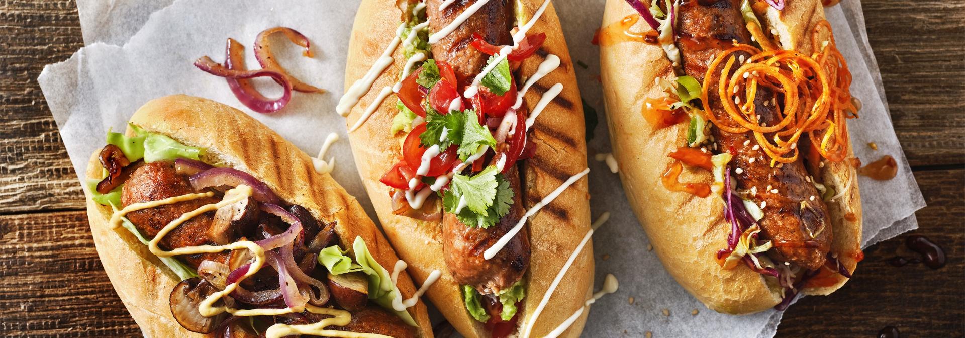 Sensational Hot Dog Trio