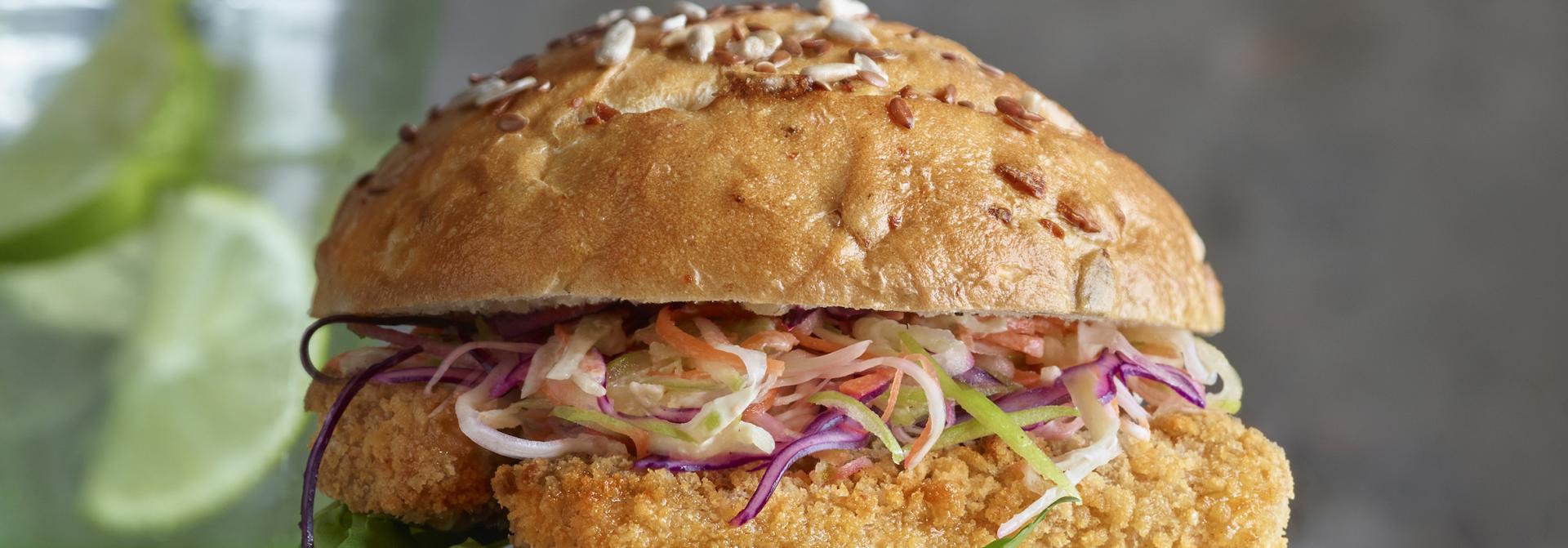 Veganes Sandwich mit GARDEN GOURMET Knusper-Filets