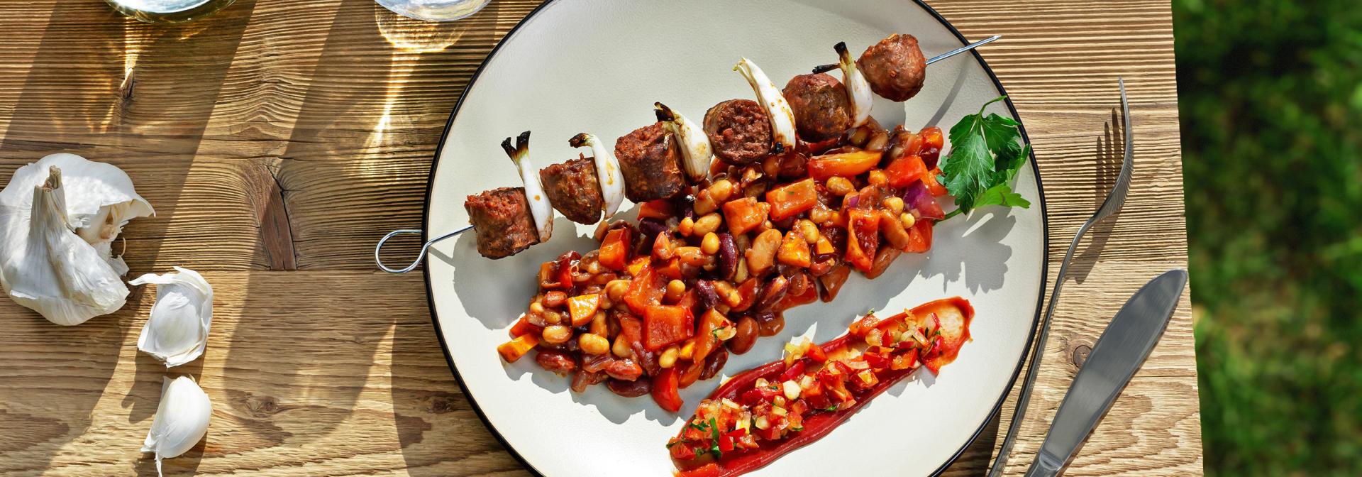 Boerewors mit Chakalaka