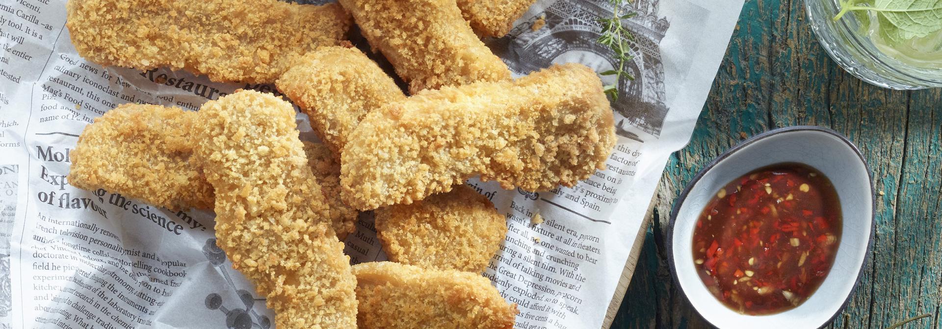 Garden Gourmet Knusper-Filets mit Dip-Trio, vegan