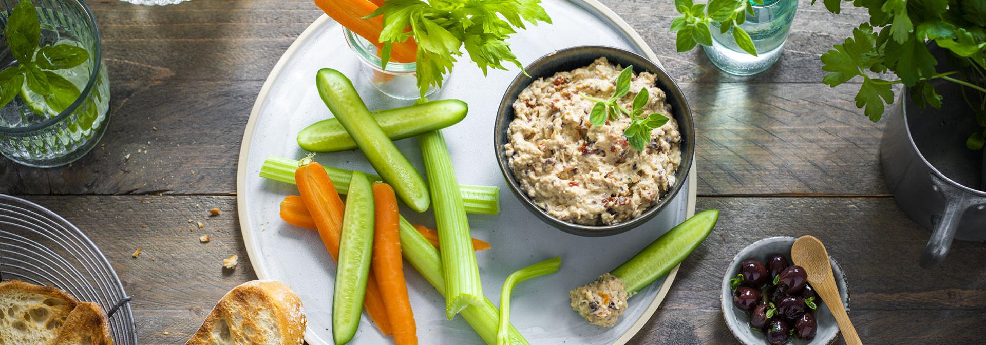 Mediterrane Thun-Visch Creme