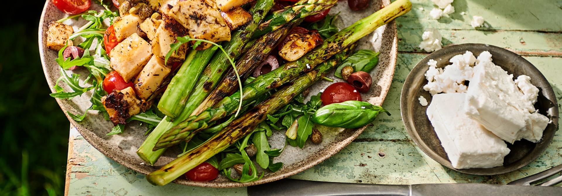 Mediterraner BBQ-Salat