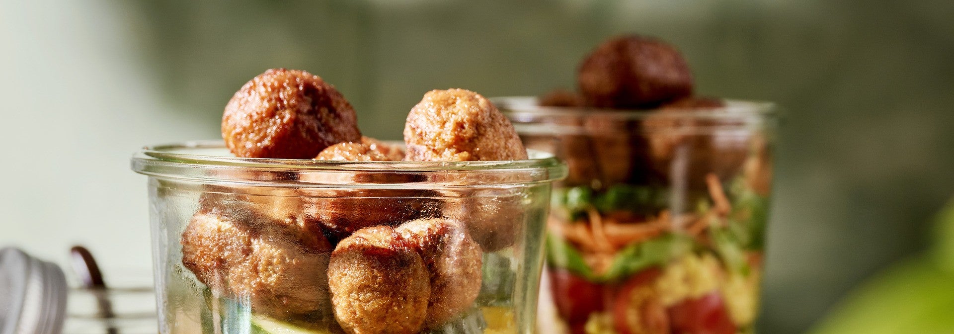 Couscous Schichtsalat mit Falafel