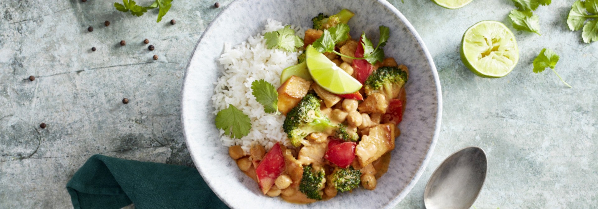 Thai-Curry mit Garden Gourmet Filet-Stückchen