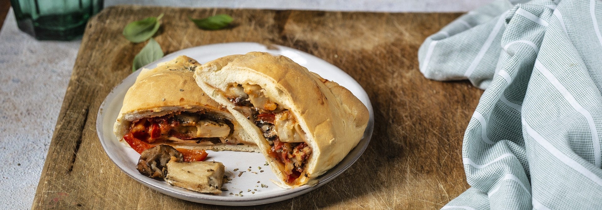 Vegane Italienische Calzone