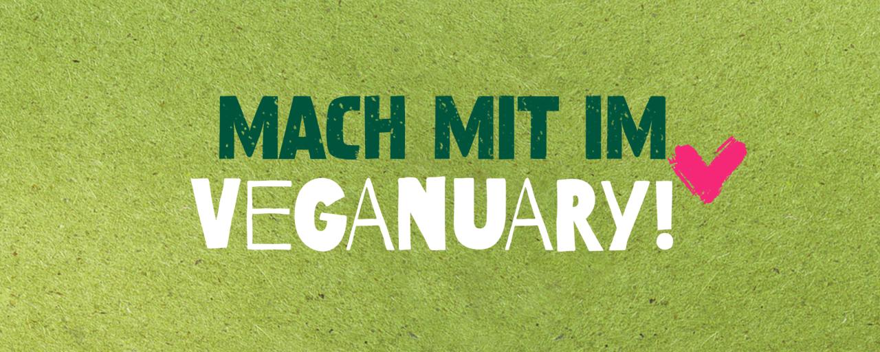 Mach mit im Veganuary