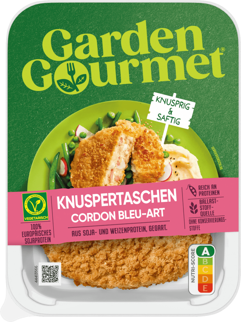 Knuspertaschen Cordon Bleu-Art