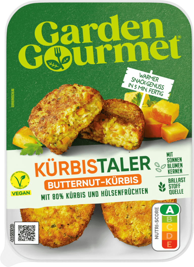 Garden Gourmet Kürbistaler