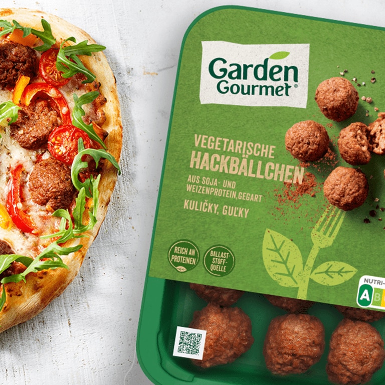 Hackbällchen Website Mobile Header