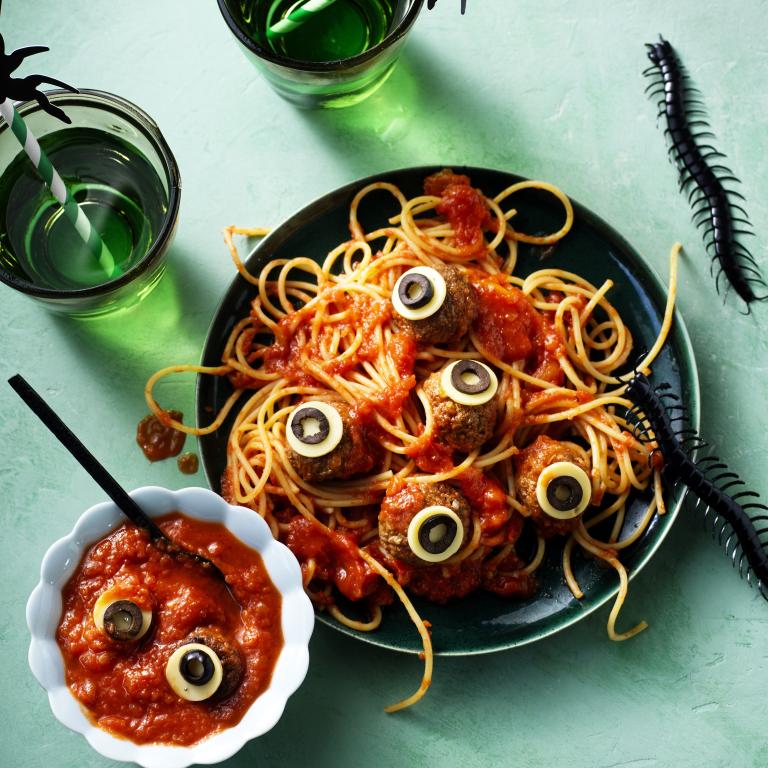 Halloween Spaghetti Halloween Spaghetti