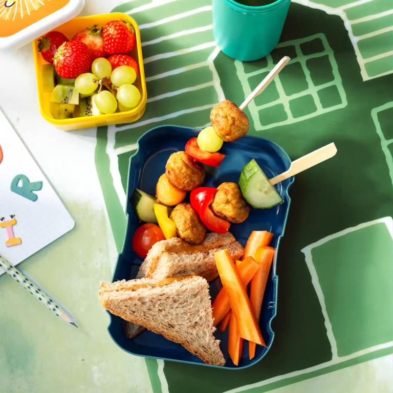 Bunte Gemüsebällchen-Spieße Garden Gourmet - Spießbox