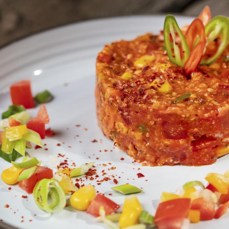 Chili Sin Carne aus Veganem Linsenburger Chili sin Carne aus veganem Linsenburger