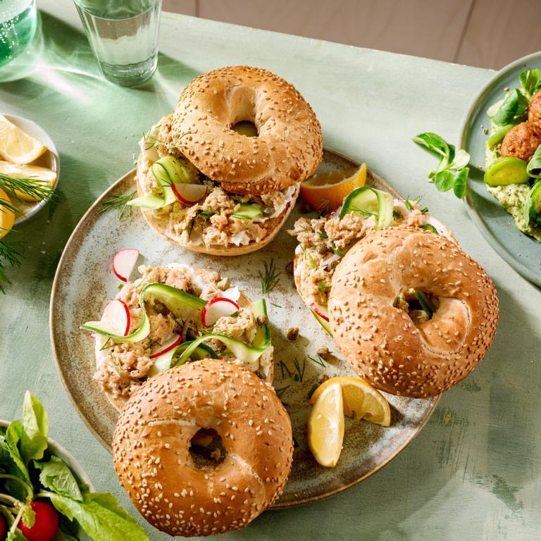 Cream Cheese Thun-Visch Bagel Cream Cheese Thun-Visch Bagel