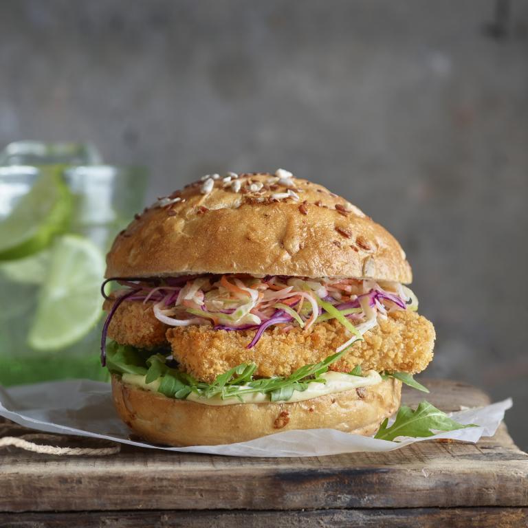 Veganes Sandwich mit GARDEN GOURMET Knusper-Filets