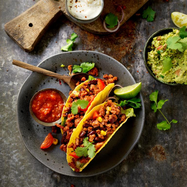 Sensational Hack Tacos mit Guacamole