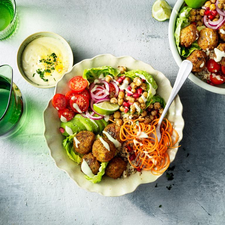 No Waste Falafel-Schüssel No Waste Falafel-Schüssel