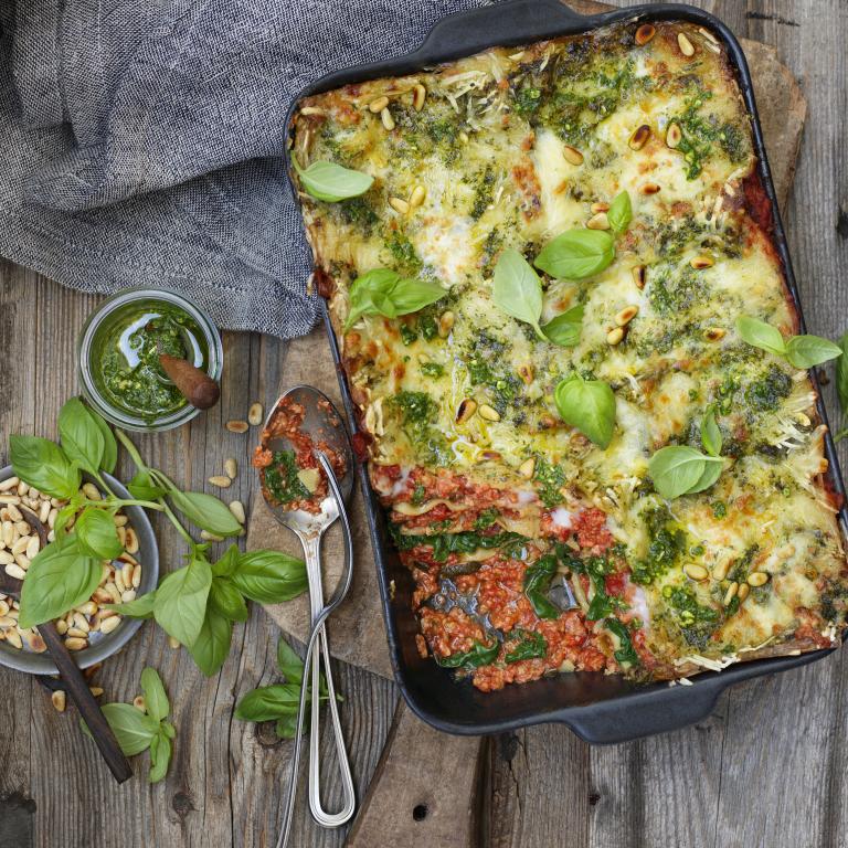 Vegane Sensational Lasagne