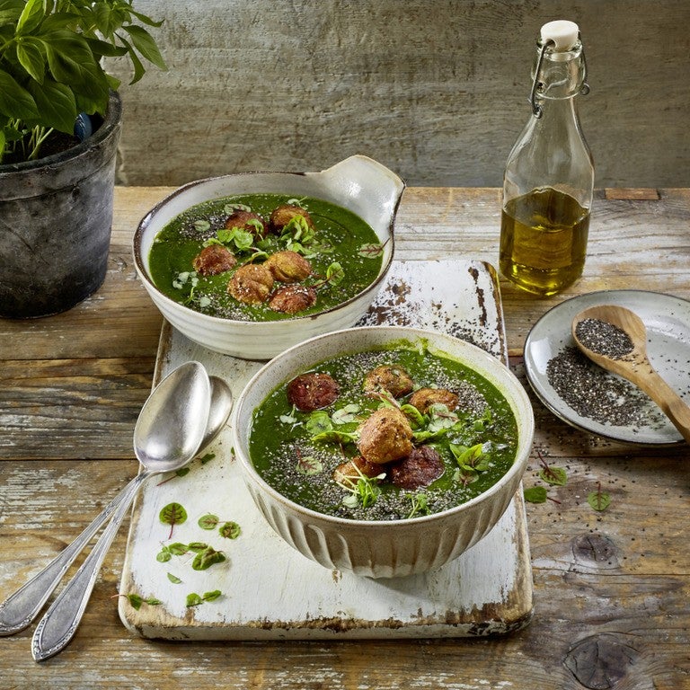 Gemüsebällchen Veggie Soup