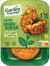 Veganer Linsenburger Garden Gourmet Germany